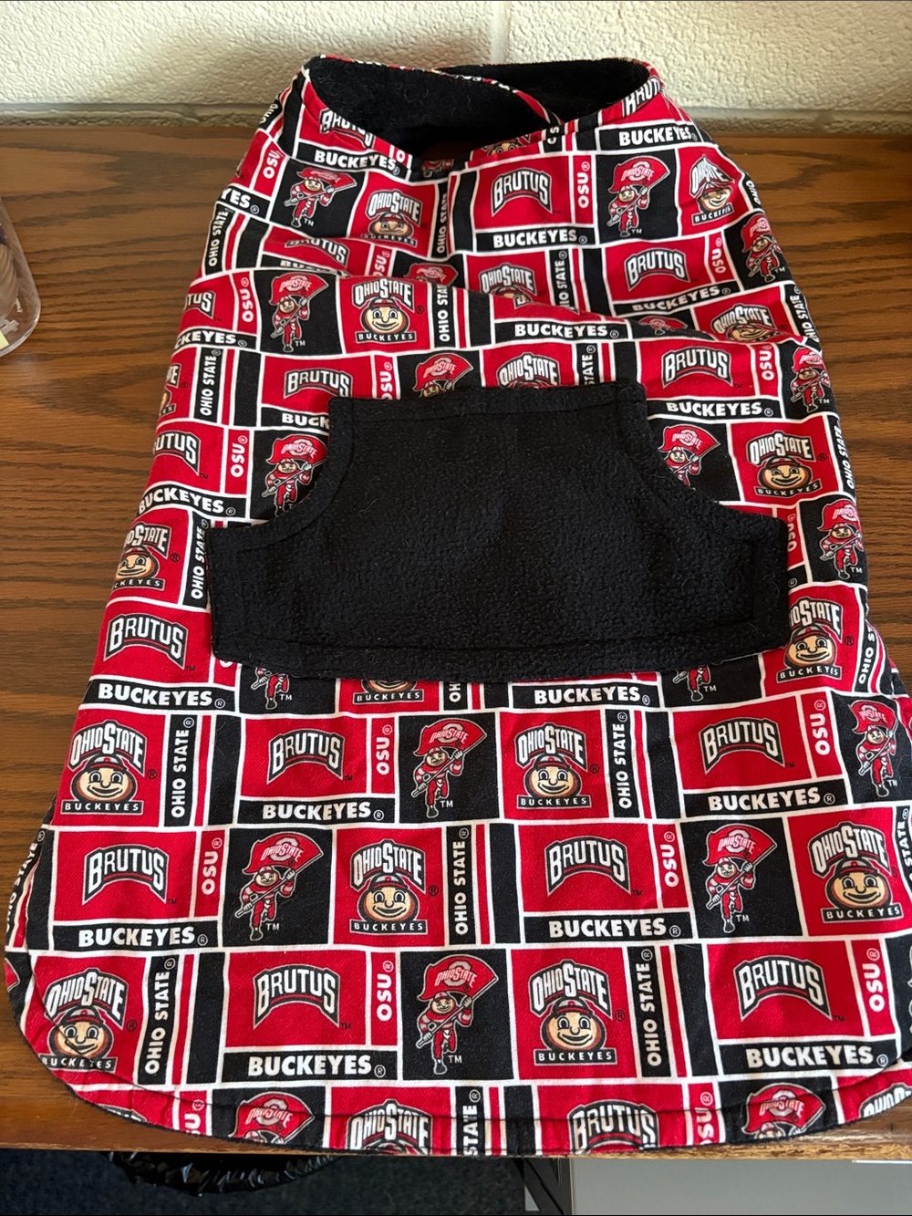 Ohio State Buckeyes Dog Jacket Vest Harness 45-70 lbs Medium/Large 🏈